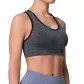 Top Selene Seamless Bojo Grafite - Feminino