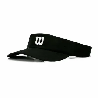 Viseira Wilson Core Logo W Preta