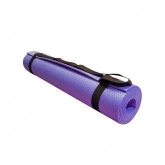 Tapete Exercício Yoga Mat EVM 170x60cm 5mm Roxo
